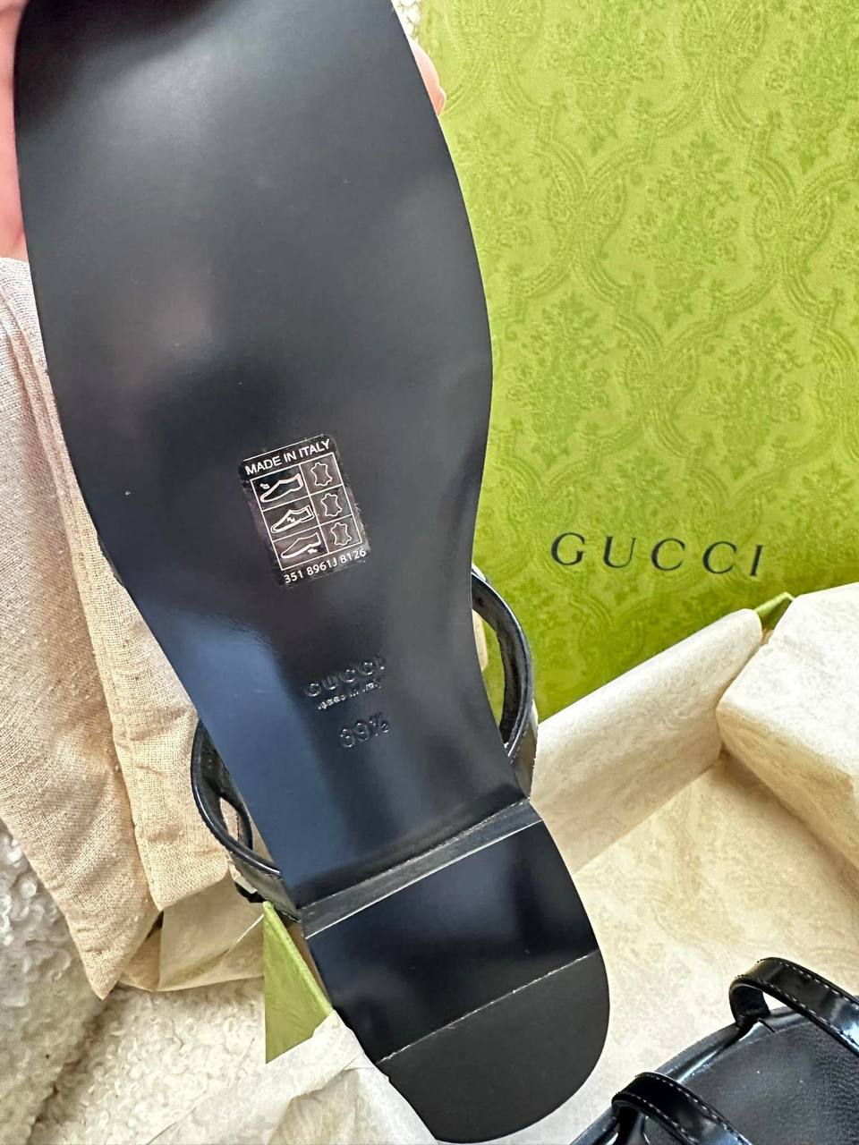 Gucci basutės 39.5 dydis